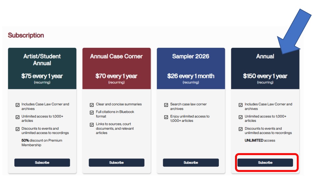 01-Center for Art Law_Became a member