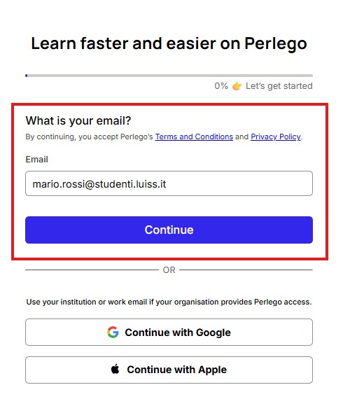 Perlego_Registrazione